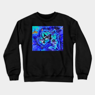 Stocksom Azure Agate Crewneck Sweatshirt